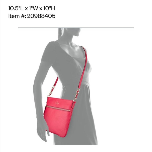 Kate Spade New York Cobble Hill Ellen Cross Body deep pink - Picture 2 of 13